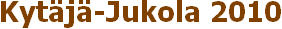 Kyt�j�-Jukola 2010