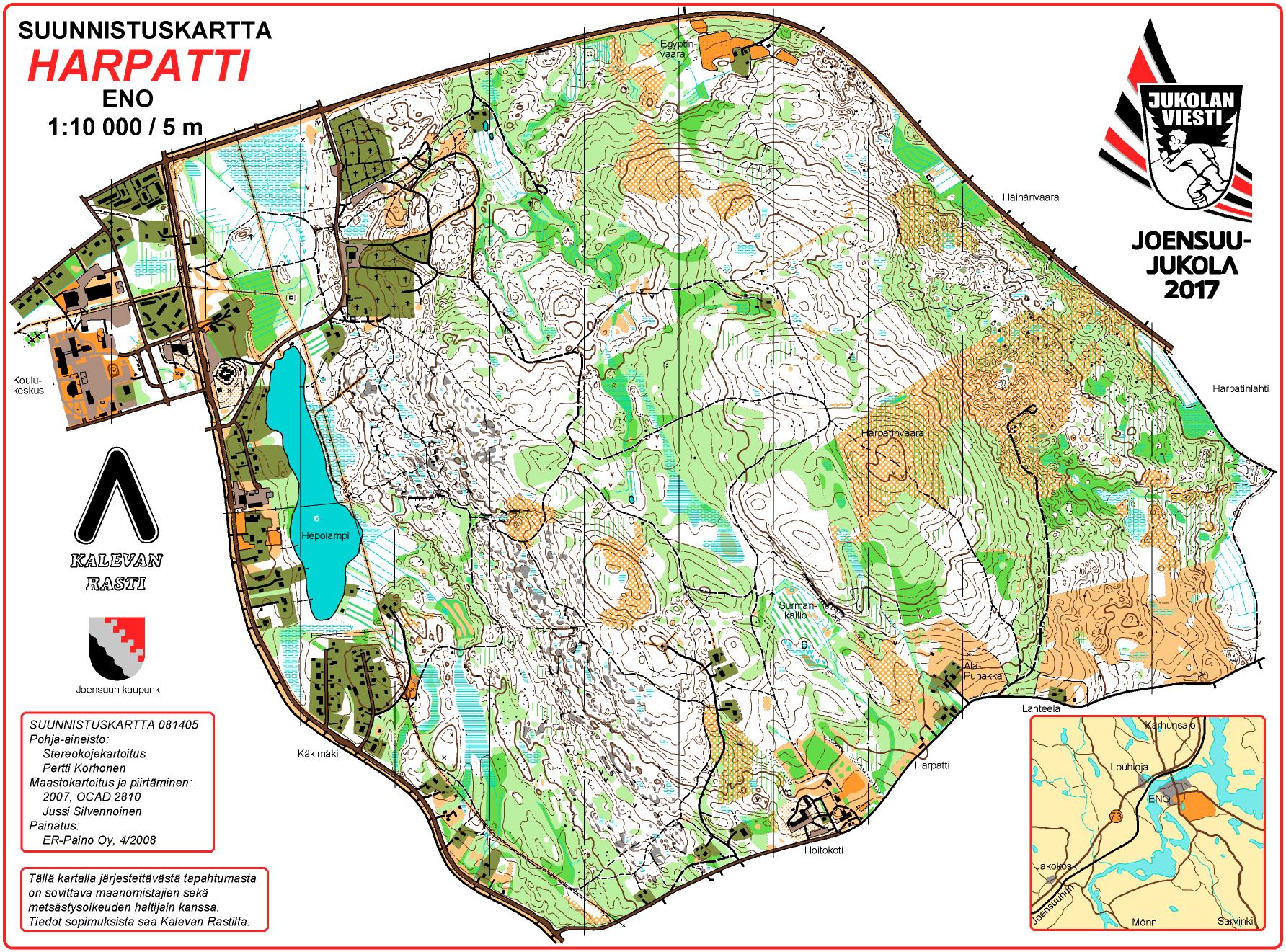 Maasto ja kartta | Jukola 2017