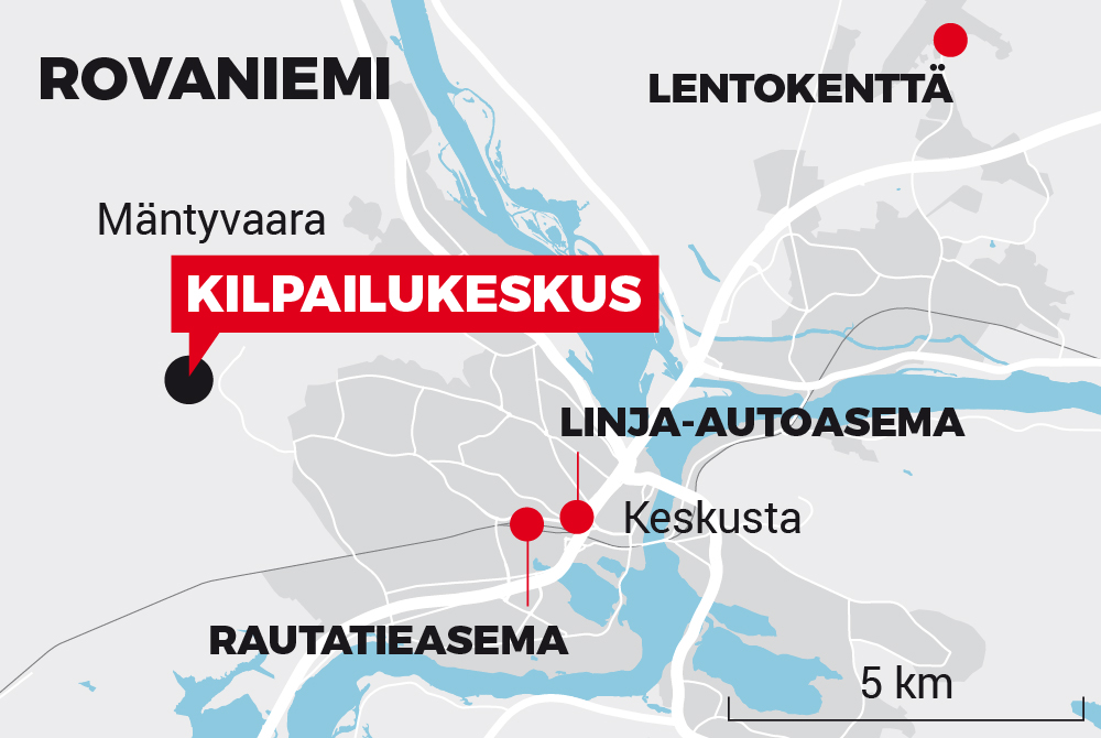 Napapiiri-Jukola 2020 Kartta