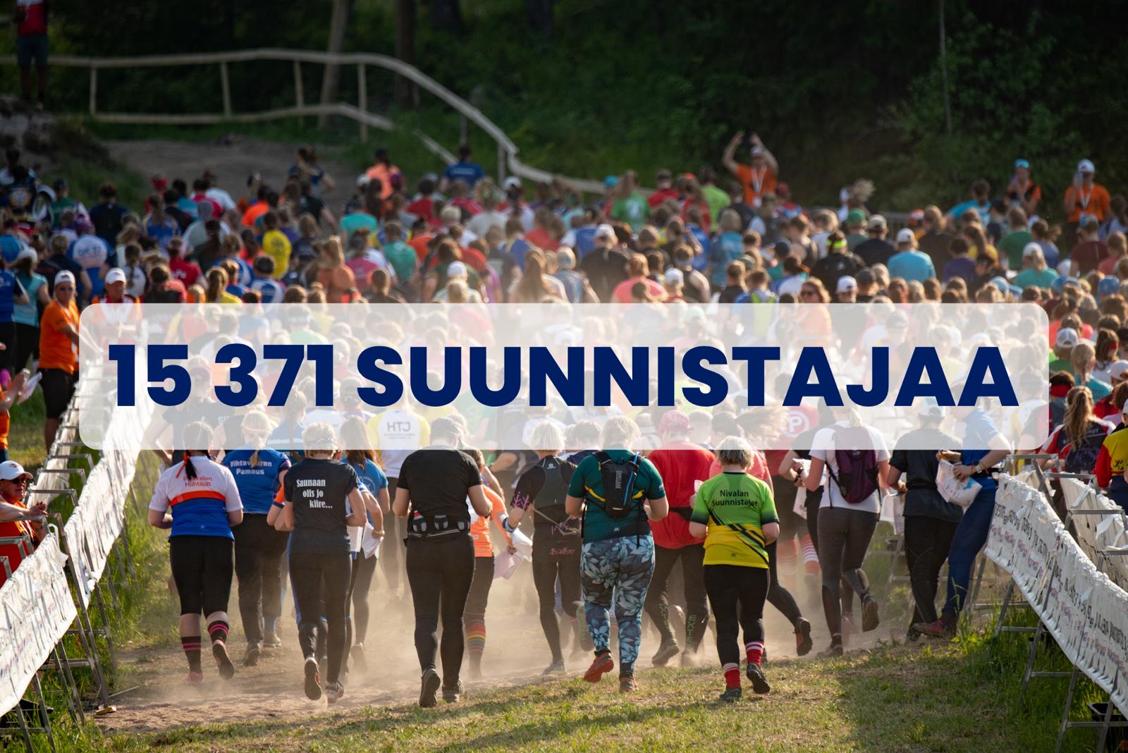 LakiaJukola lähellä osallistujaennätystä Jukola 2024