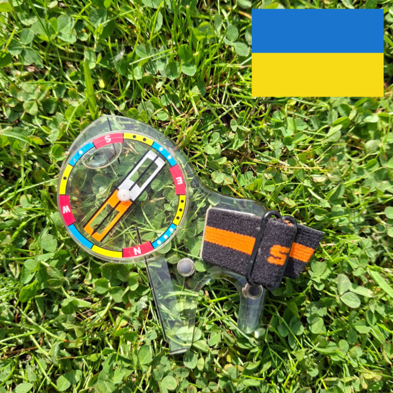 kompassien keräys Ukrainaan