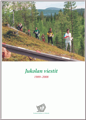 Jukolan viesti 1989-2008 kirjan kansi