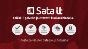 Data Group SataIT – parasta IT-palvelua Jukolassa