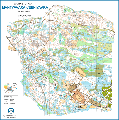 Terrain and map | Napapiiri-Jukola 2021