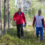 Napapiiri-Jukolan pääratamestarit Mikko Rapakko ja Kimmo Määttä