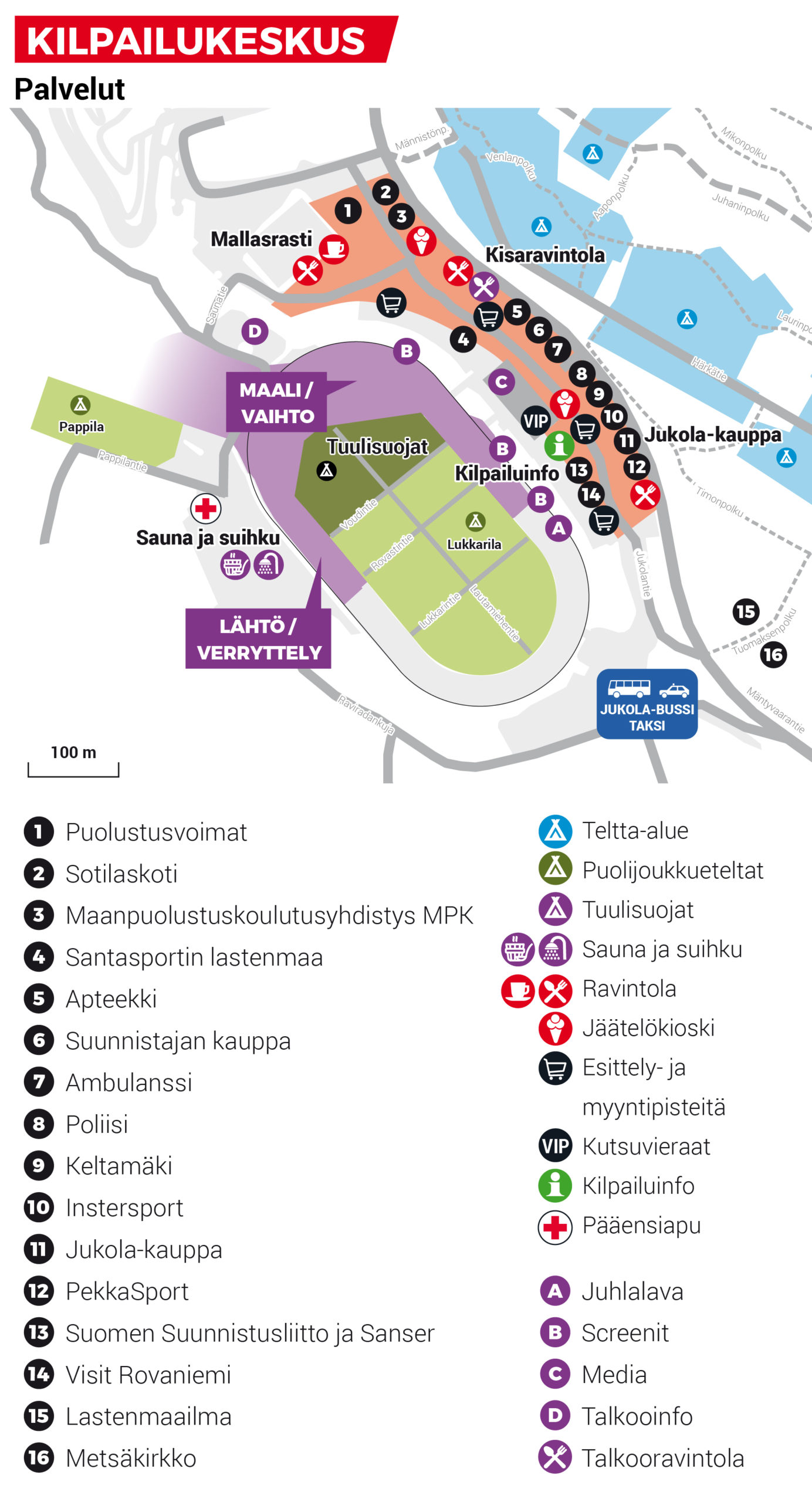 Kilpailukeskus | Napapiiri-Jukola 2021
